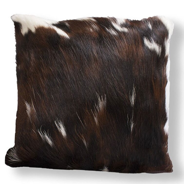 Real store cowhide pillows